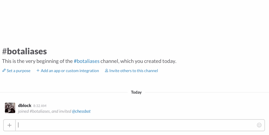 Example of gamebot set aliases <alias|none> ...